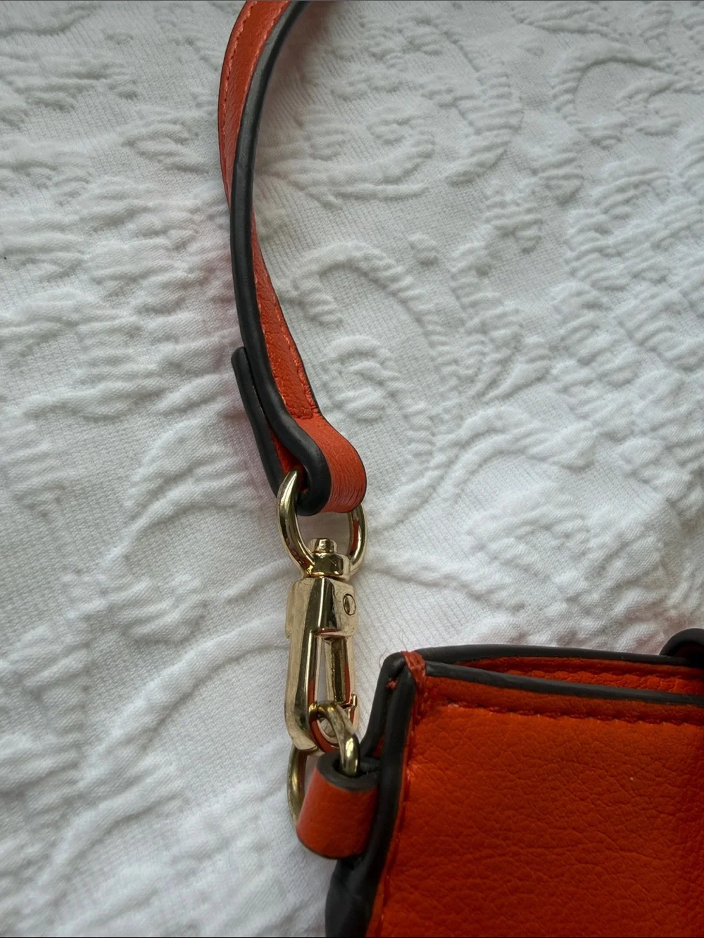 Orange Crossbody Phone Wallet - Unbranded